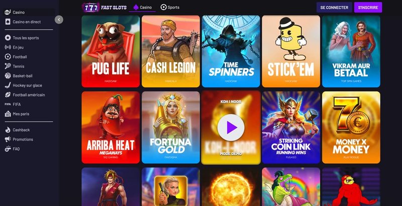 Image: Découvrez les Fast Slots : le Meilleur Casino en Ligne pour les Francophones